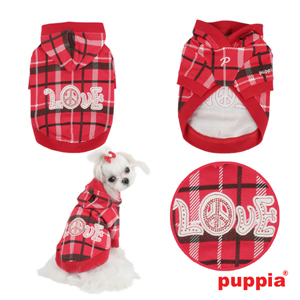 Puppia Hundepullover Love Hood, Puppia Snowy, Puppia Hundepullover